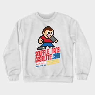 Souffle Dans Cassette - Retrogaming Crewneck Sweatshirt